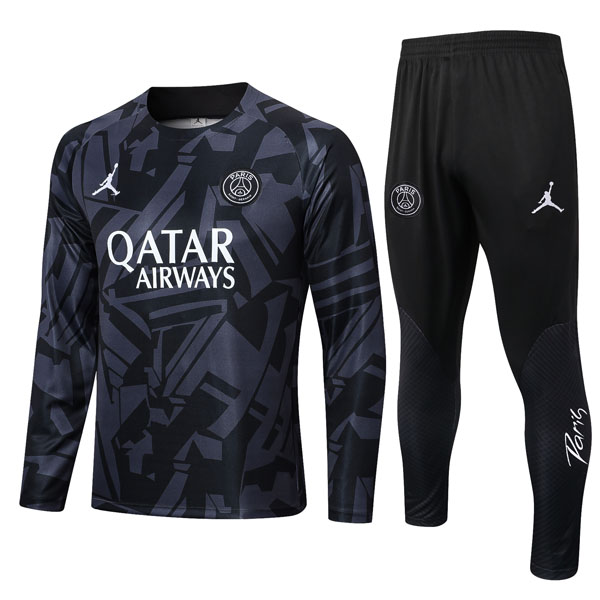 Sweatshirts Paris Saint Germain 2022-2023 Schwarz Grau